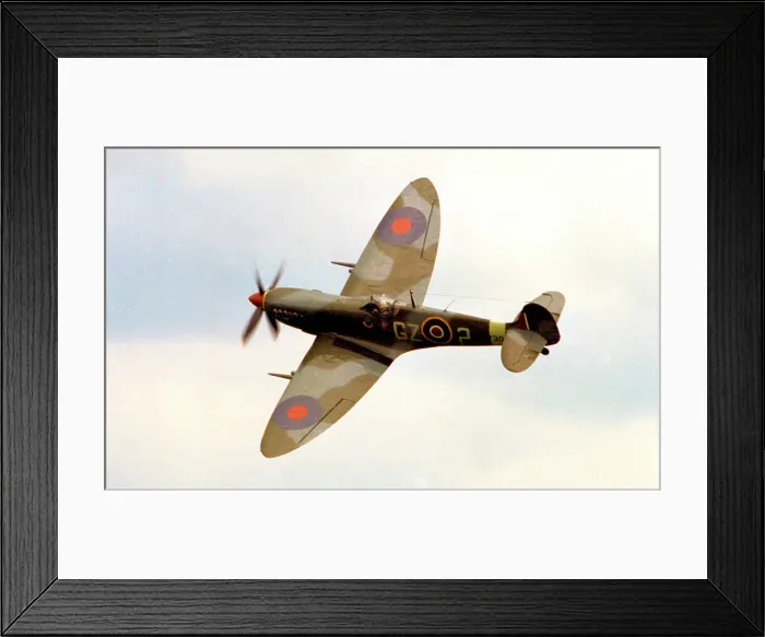 Framed Print : Supermarine Spitfire HF Mk. IXe G-HFIX - MJ730 Framed Print : Supermarine Spitfire HF Mk. IXe G-HFIX - MJ730