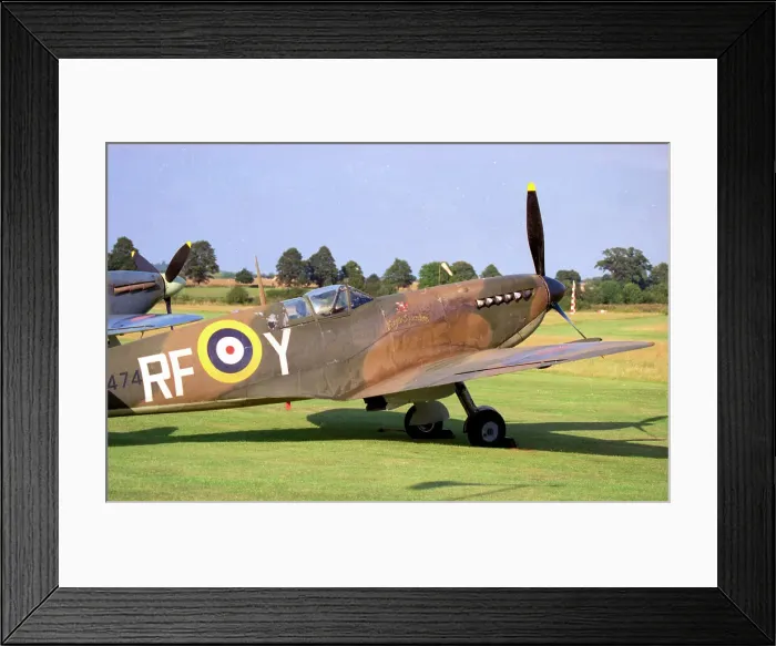 Framed Print : Supermarine Spitfire AR474 - RF-Y Framed Print : Supermarine Spitfire AR474 - RF-Y