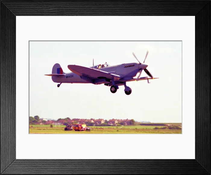 Framed Print : Supermarine Spitfire LF Mk. IXc G-ASJV - MH434 Framed Print : Supermarine Spitfire LF Mk. IXc G-ASJV - MH434