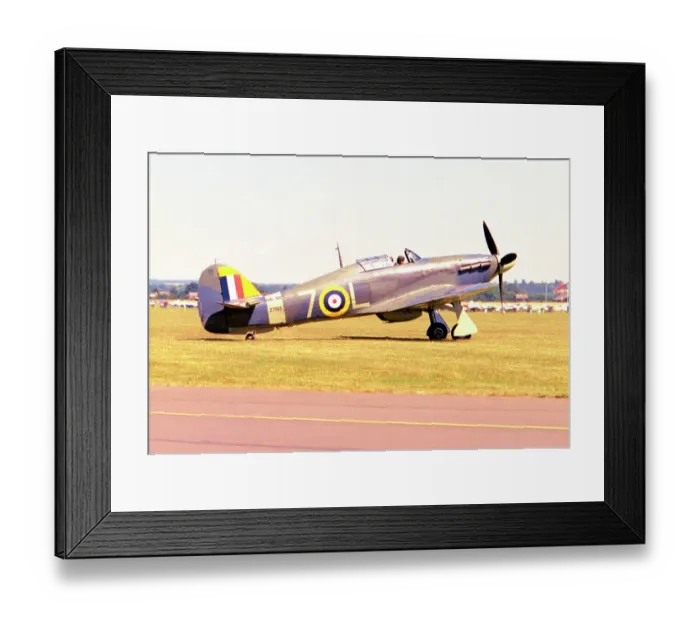 Framed Print : Hawker Sea Hurricane Ib G-BKTH - Z7015 Framed Print : Hawker Sea Hurricane Ib G-BKTH - Z7015