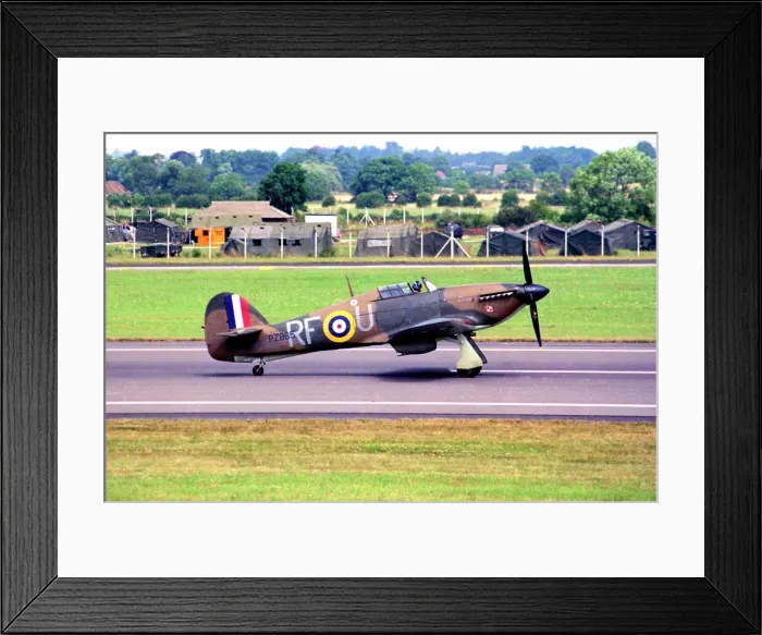 Framed Print : Hawker Hurricane Iic PZ865 Framed Print : Hawker Hurricane Iic PZ865