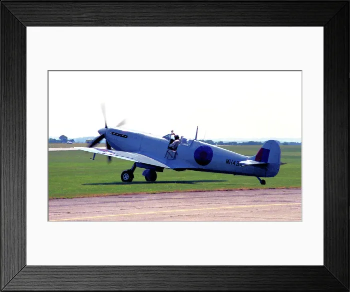 Framed Print : Supermarine Spitfire LF Mk. IXc G-ASJV - MH434 Framed Print : Supermarine Spitfire LF Mk. IXc G-ASJV - MH434