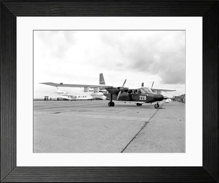 Framed Print : Britten-Norman BN-2A-21 Islander G-BCMY Framed Print : Britten-Norman BN-2A-21 Islander G-BCMY