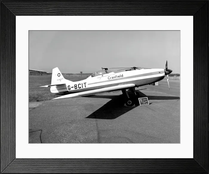 Framed Print : Cranfield A. 1 Srs. 100 G-BCIT Framed Print : Cranfield A. 1 Srs. 100 G-BCIT