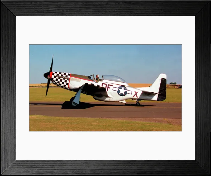 Framed Print : North American TF-51D Mustang N20TF Framed Print : North American TF-51D Mustang N20TF