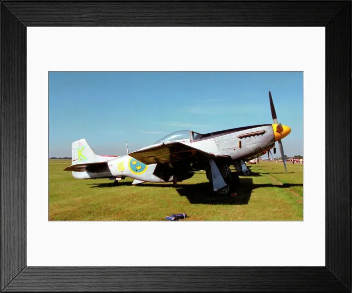 Framed Print : North American P-51D Mustang SE-BKG Framed Print : North American P-51D Mustang SE-BKG