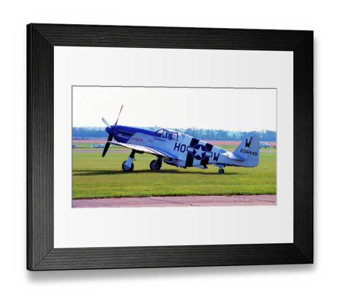 Framed Print : North American P-51C Mustang N487FS Princess Elizabeth Framed Print : North American P-51C Mustang N487FS Princess Elizabeth