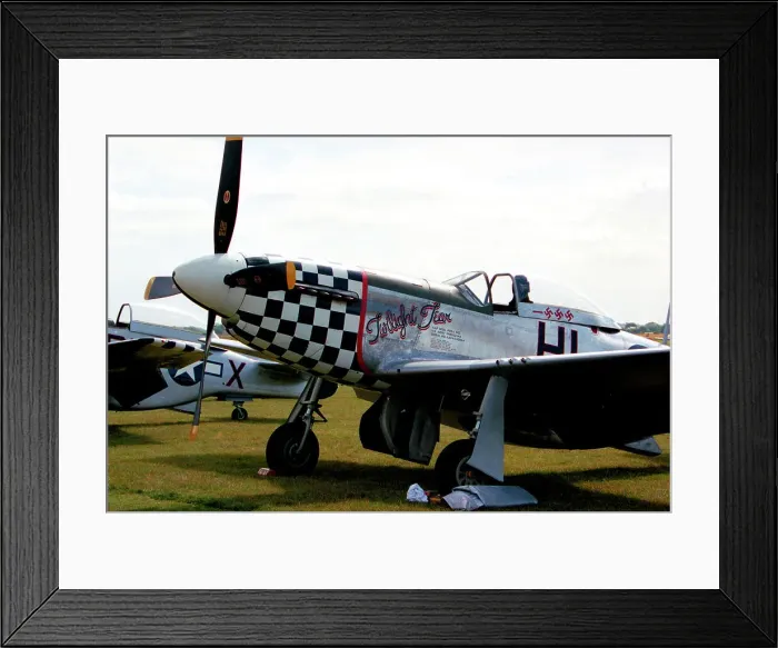Framed Print : North American P-51D Mustang G-CBNM Twilight Team Framed Print : North American P-51D Mustang G-CBNM Twilight Team