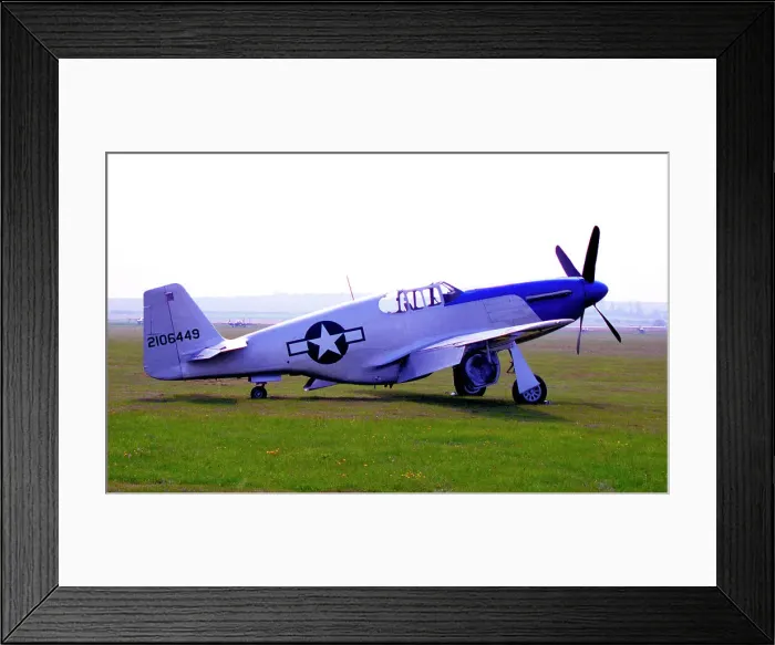 Framed Print : North American P-51C Mustang N487FS Framed Print : North American P-51C Mustang N487FS