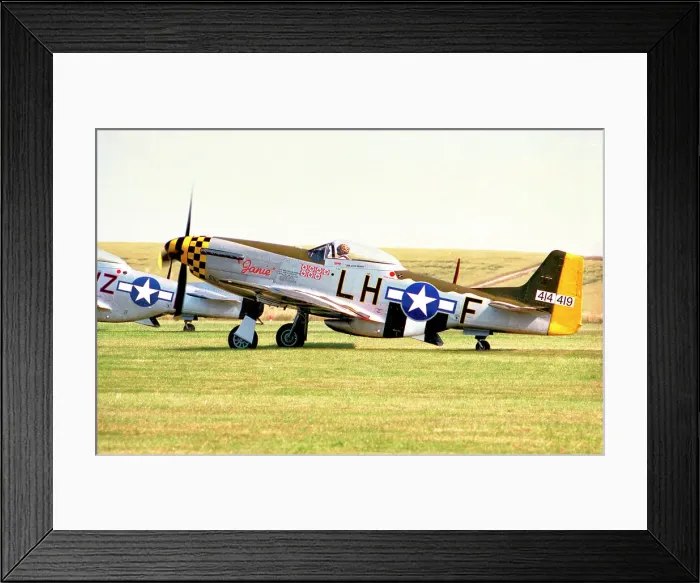 Framed Print : North American P-51D Mustang G-MSTG Janie Framed Print : North American P-51D Mustang G-MSTG Janie
