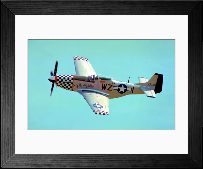 Framed Print : Commonwealth Aircraft CA-18 Mustang Mk. 22 G-HAEC Framed Print : Commonwealth Aircraft CA-18 Mustang Mk. 22 G-HAEC