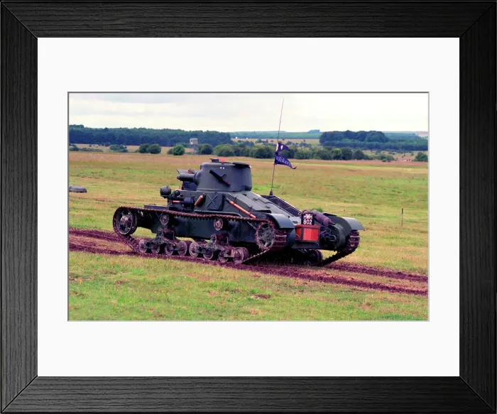 Framed Print : Vickers Matilda I Infantry Tank reproduction T3447 Framed Print : Vickers Matilda I Infantry Tank reproduction T3447