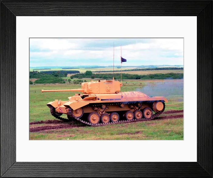 Framed Print : Vickers Valentine tank T123358 Framed Print : Vickers Valentine tank T123358