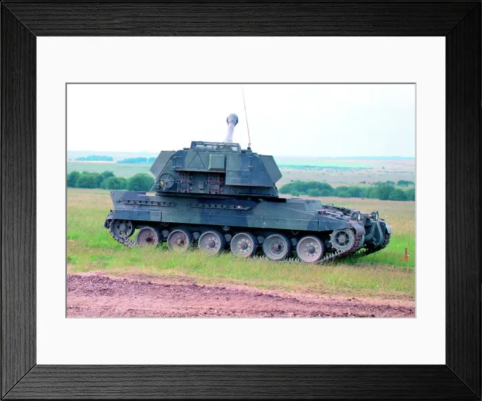 Framed Print : M109 155 mm calibre self-propelled howitzer Framed Print : M109 155 mm calibre self-propelled howitzer