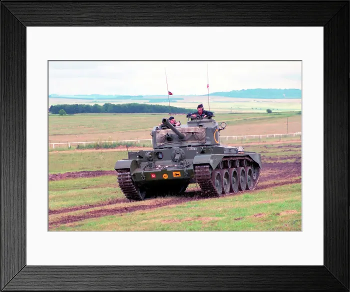 Framed Print : A Comet tank