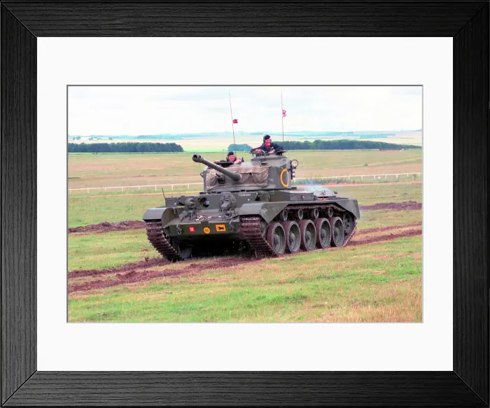 Framed Print : A Comet tank Framed Print : A Comet tank