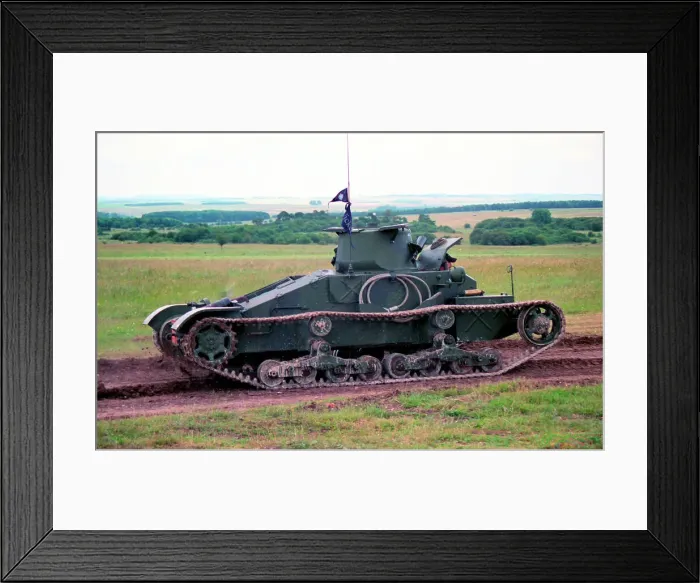Framed Print : Vickers Matilda I Infantry Tank reproduction T3447 Framed Print : Vickers Matilda I Infantry Tank reproduction T3447