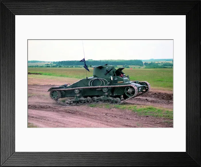 Framed Print : Vickers Matilda I Infantry Tank reproduction T3447 Framed Print : Vickers Matilda I Infantry Tank reproduction T3447