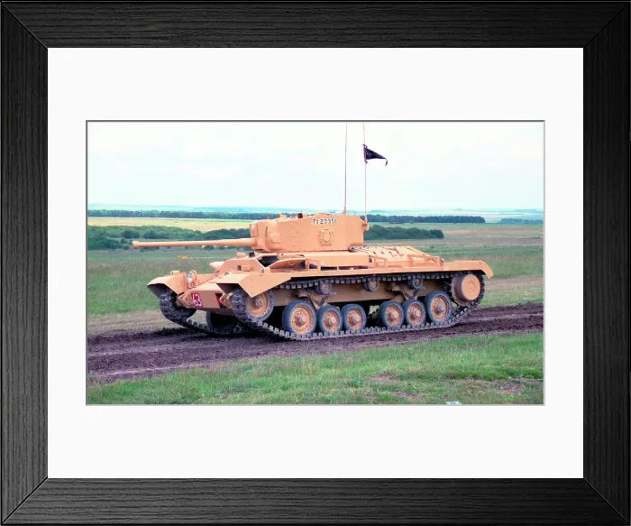 Framed Print : Vickers Valentine tank T123358 Framed Print : Vickers Valentine tank T123358