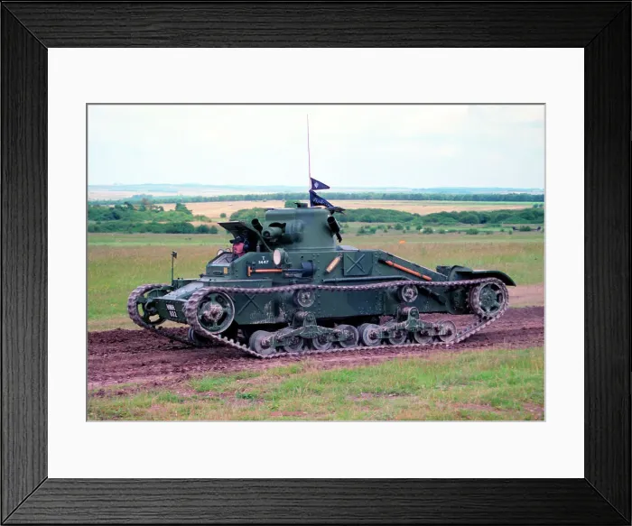 Framed Print : Vickers Matilda I Infantry Tank reproduction T3447 Framed Print : Vickers Matilda I Infantry Tank reproduction T3447