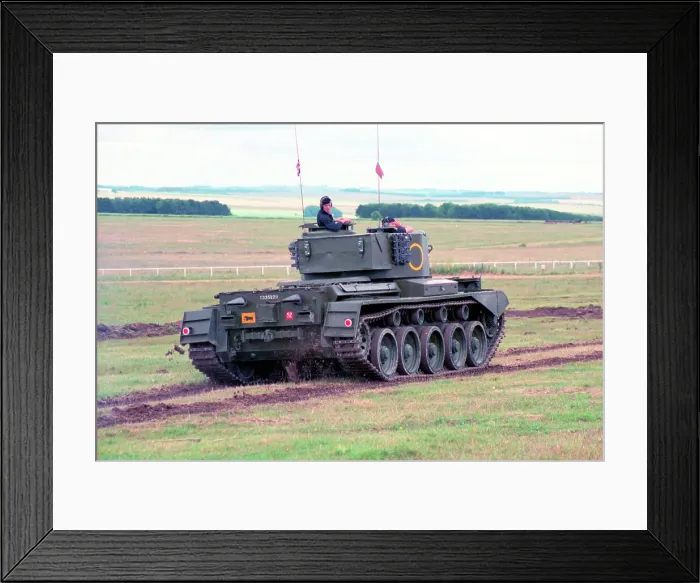 Framed Print : A Comet tank Framed Print : A Comet tank