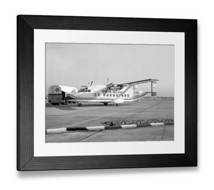 Framed Print : Short SD3-30-200 G-BJFK Framed Print : Short SD3-30-200 G-BJFK