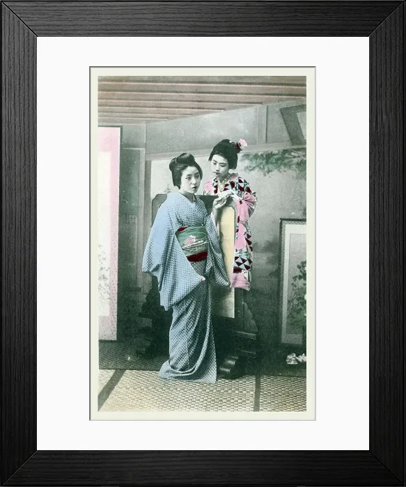 Framed Print : Japan - Date: circa 1910s Framed Print : Japan - Date: circa 1910s