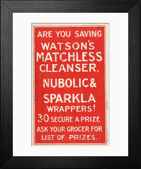 Framed Print : Advertising - Soap Framed Print : Advertising - Soap