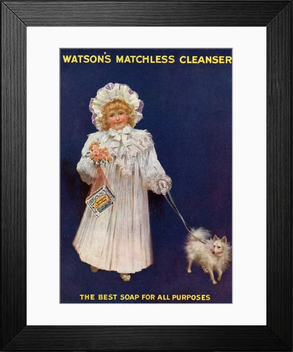 Framed Print : Advertising - Soap Framed Print : Advertising - Soap