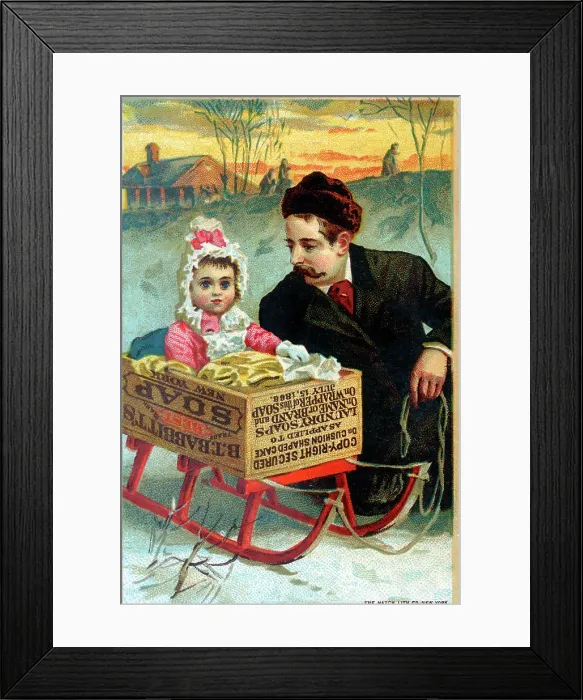 Framed Print : Advertising - Soap Framed Print : Advertising - Soap