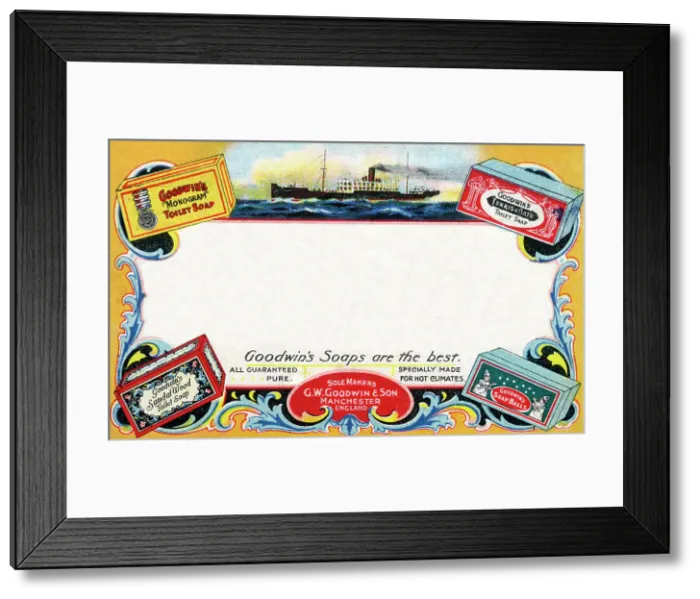 Framed Print : Advertising - Soap Framed Print : Advertising - Soap