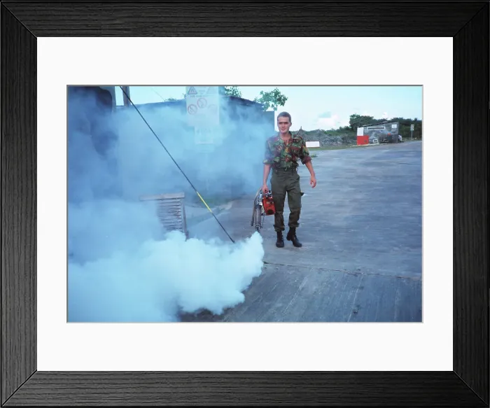 Framed Print : Foxy-Golf at Belize Framed Print : Foxy-Golf at Belize