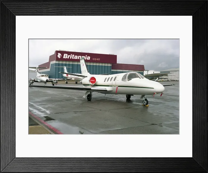 Framed Print : Cessna 501 Citation-I-SP OE-FFK Framed Print : Cessna 501 Citation-I-SP OE-FFK