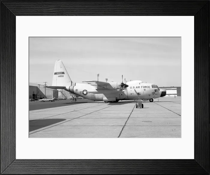 Framed Print : Lockheed HC-130H Hercules 64-14856 Framed Print : Lockheed HC-130H Hercules 64-14856