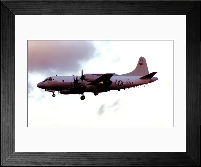 Framed Print : Lockheed EP-3E Aries II 156511 - PR-32 Framed Print : Lockheed EP-3E Aries II 156511 - PR-32