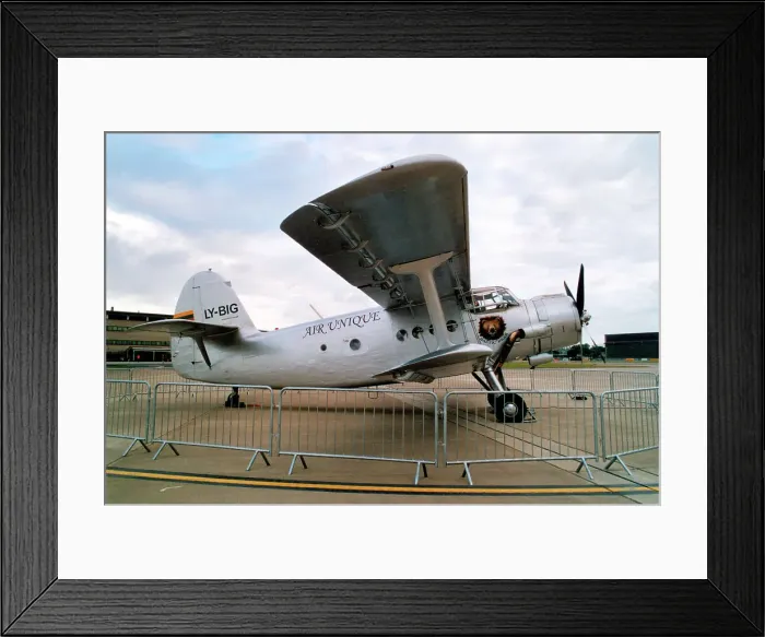 Framed Print : WSK-PZL An-2T LY-BIG Framed Print : WSK-PZL An-2T LY-BIG