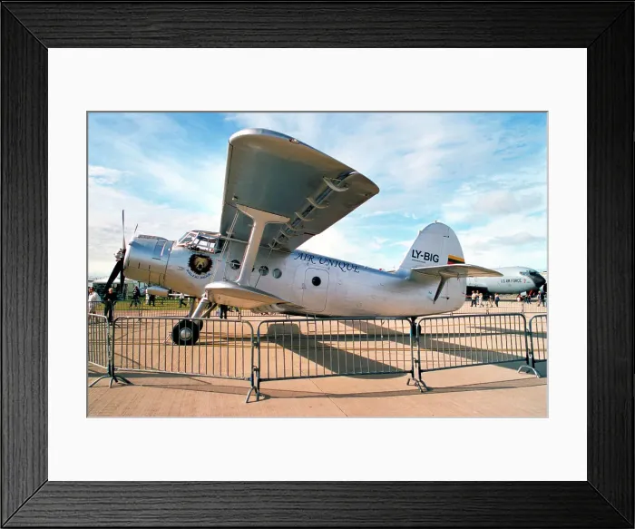 Framed Print : WSK-PZL An-2T LY-BIG Framed Print : WSK-PZL An-2T LY-BIG