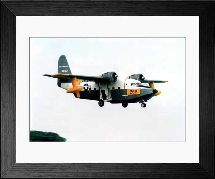 Framed Print : Grumman HU-16C Albatross N7025N / 141262 Framed Print : Grumman HU-16C Albatross N7025N / 141262