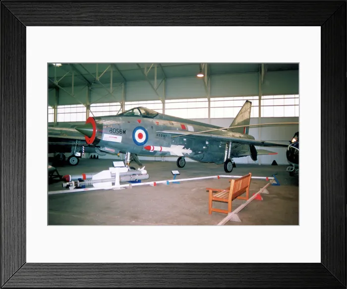Framed Print : English Electric Lightning F.1 / 3 8056M / XG337 Framed Print : English Electric Lightning F.1 / 3 8056M / XG337