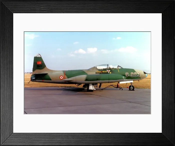 Framed Print : Lockheed T-33A Shooting Star 9-093 Framed Print : Lockheed T-33A Shooting Star 9-093