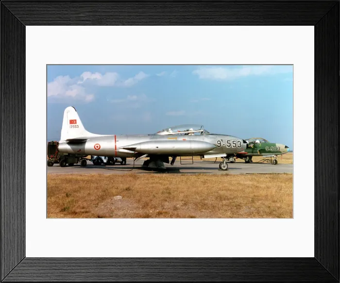 Framed Print : Lockheed T-33A Shooting Star 9-553 Framed Print : Lockheed T-33A Shooting Star 9-553