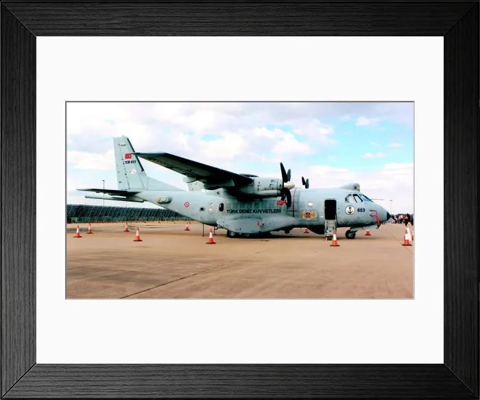 Framed Print : CASA 235-100M ASW / MSA TCB-653 Framed Print : CASA 235-100M ASW / MSA TCB-653