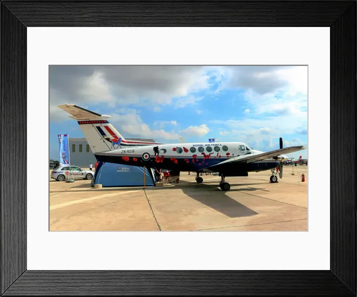 Framed Print : Beech King Air B200GT ZK459 Framed Print : Beech King Air B200GT ZK459