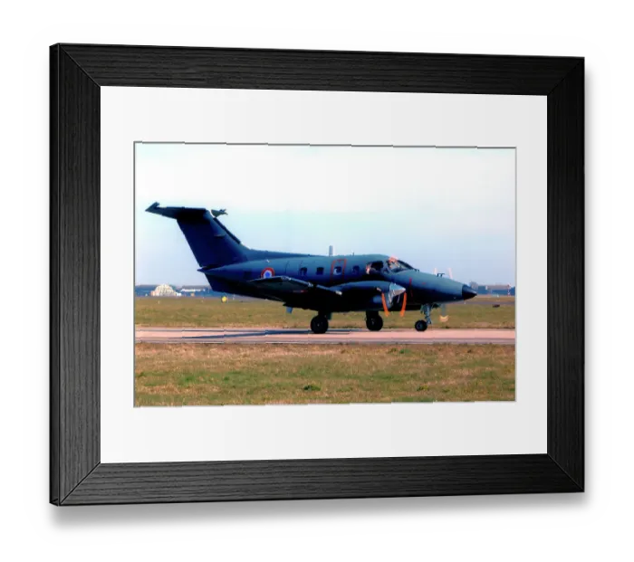 Framed Print : Embraer EMB-121AA Xingu 090 / ZF Framed Print : Embraer EMB-121AA Xingu 090 / ZF