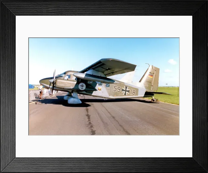 Framed Print : Dornier Do 28D-2 Skyservant 59+18 Framed Print : Dornier Do 28D-2 Skyservant 59+18