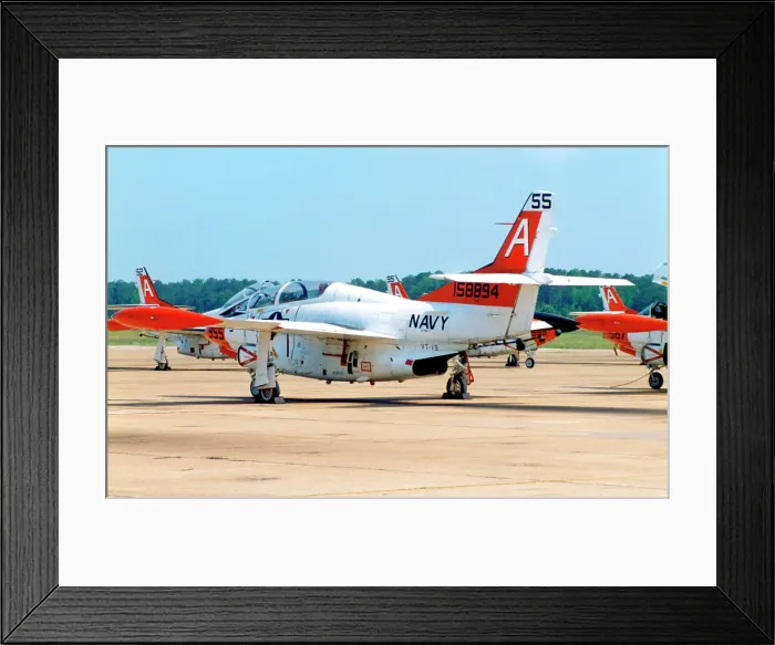 Framed Print : North American Rockwell T-2C Buckeye 158894 Framed Print : North American Rockwell T-2C Buckeye 158894