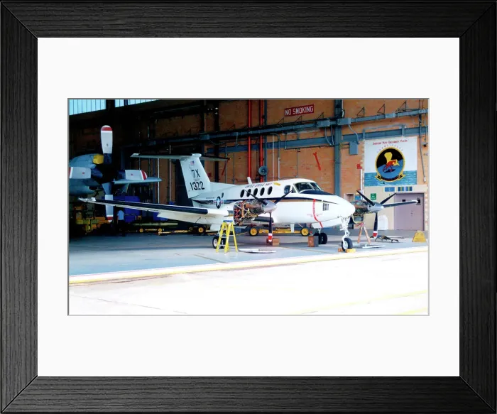 Framed Print : Beech UC-12B Huron 161322 Framed Print : Beech UC-12B Huron 161322