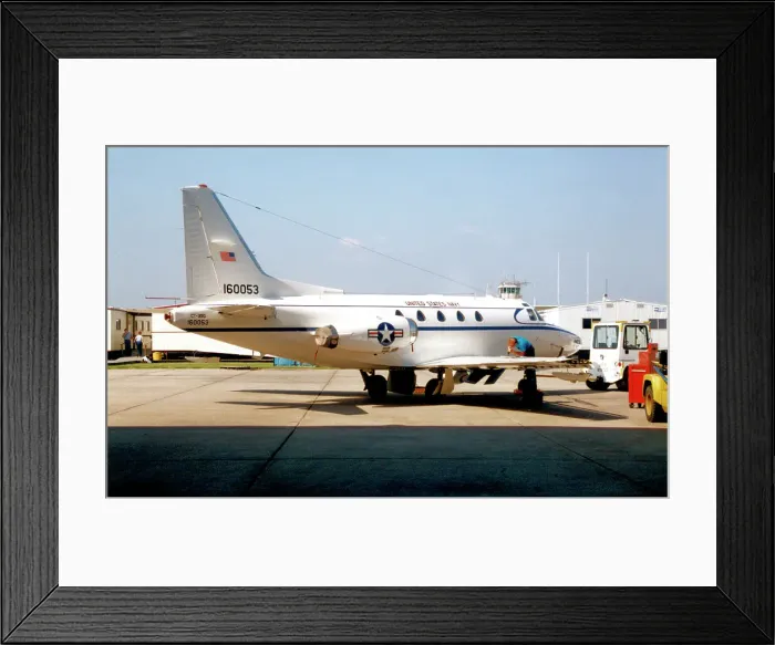 Framed Print : North American Rockwell CT-39G Sabreliner 160053 Framed Print : North American Rockwell CT-39G Sabreliner 160053