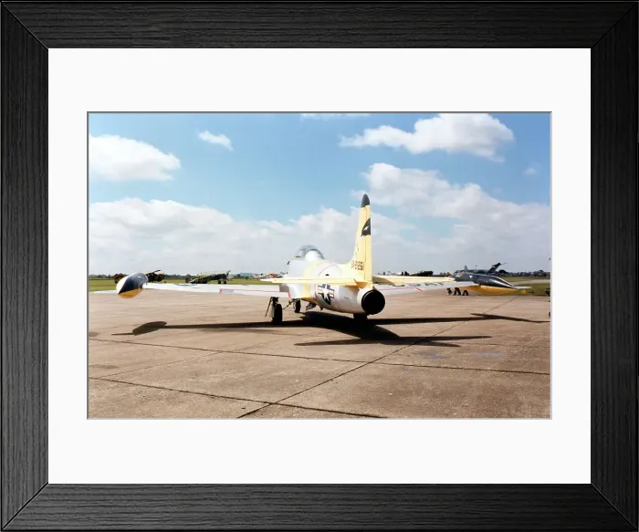 Framed Print : Canadair CT-133AN Silver Star 3 G-TBRD / N33VC Framed Print : Canadair CT-133AN Silver Star 3 G-TBRD / N33VC