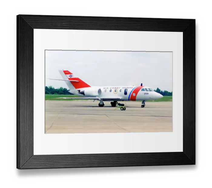 Framed Print : Dassault HU-25A Guardian 2109 Framed Print : Dassault HU-25A Guardian 2109